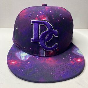 Washington DC Galaxy Unisex Adjustable Embroidered Logo Spell Out Snapback Hat